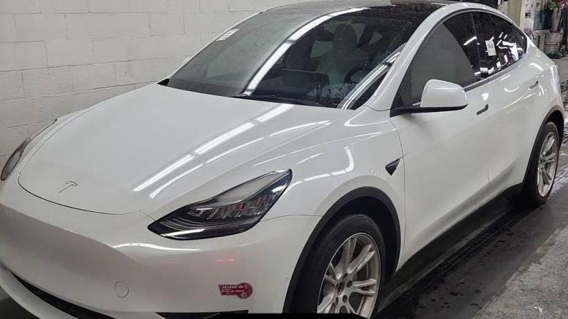 TESLA MODEL Y 2021 5YJYGDEE3MF158480 image